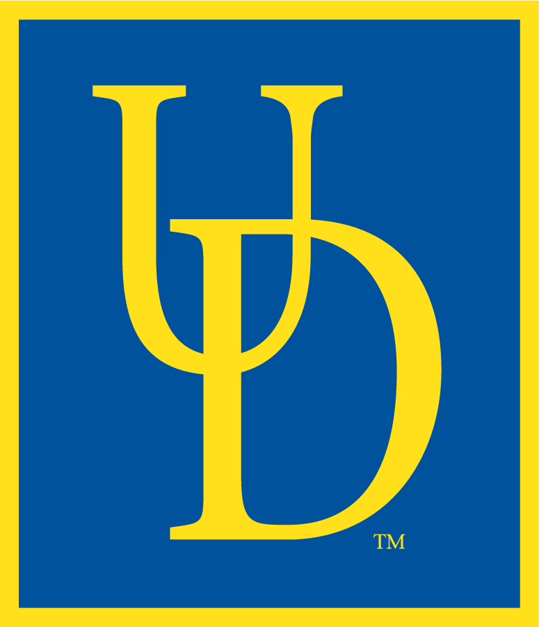 Delaware Blue Hens 1999-2009 Secondary Logo diy DTF decal sticker